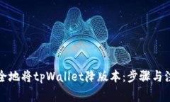 如何安全地将tpWallet降版本