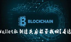 tpWallet私钥遗失后能否找回